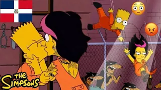 Bart y la novia demente | Los Simpson version dominicano