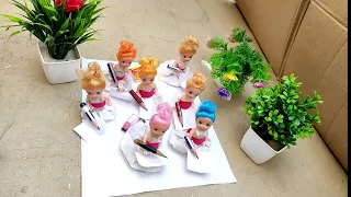 sona aur roopa ki kahani part59/panno ki khoi pencil📝/the barbie task/doll house/doll ki video