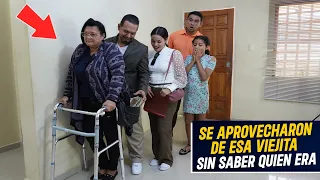 Pareja de postulantes robaron dinero de la viejita sin saber quien era | Se aprovecharon de viejita