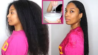 JE TESTE CE FAMEUX DÉFRISANT NATUREL | JE NE M'ATTENDAIS PAS À ÇA ! 😍 😂