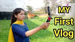 My First Vlog ||