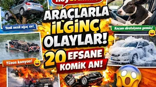 ARAÇLARLA İLGİLİ VİRAL 20 İLGİNÇ VİDEO DERLEMESİ 🚕