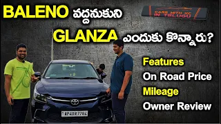 Toyota Glanza Genuine Ownership Review in Telugu | Cars with KC in Telugu #toyota #glanza #review
