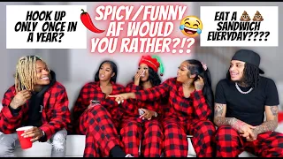 SPICY FUNNY AF WOULD YOU RATHER ft. @LifeAsNique4 @ItsKiannaJay @Badazzflo-YT @FamousNewNew