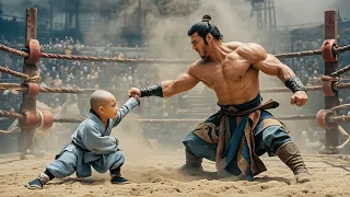 【功夫電影】惡霸仗著武功高强挑釁少林寺，哪料被五歲小和尚暴揍！⚔️ 功夫 | Kung Fu | 武打 | 反差 | 抗日