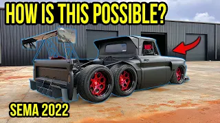 The Hoonigans Asked Me To Drift My 10K RPM Drift Truck At Sema 2022 In Las Vegas!