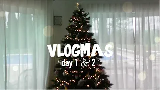 I'M BACK! | VLOGMAS Day 1 & 2 | Lexi A-N