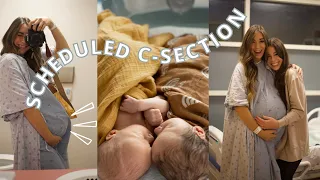 our twins are here! | *positive experience* scheduled c-section birth vlog