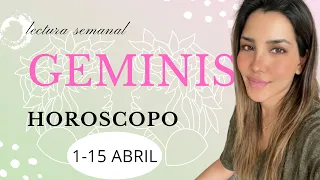 GÉMINIS♊PREPARATE PARA LO QUE VIENE!🔥💘ALGUIEN TE QUIERE EN SU FUTURO Y TE LO DIRA..💘1-15 ABRIL
