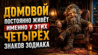 Домовой постоянно живёт именно у этих четырёх знаков зодиака.