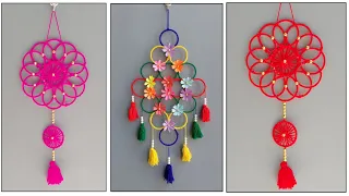 2 Wall hanging Craft Ideas With Old Bangles | Easy Crafts To Do At Home | DIY Room Decor