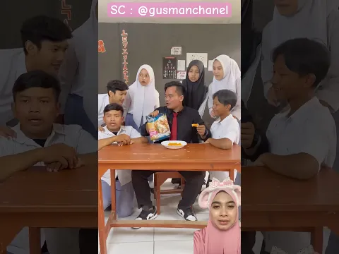 Makan Naget Dikelas di Jam Pelajaran #funny #dubbing #shorts