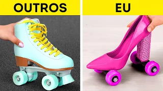 IDEIAS INCRÍVEIS PARA SEUS CALÇADOS || Como Dar Uma Nova Vida Aos Sapatos Sem Graça