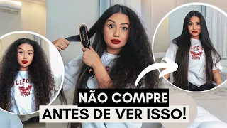 ALISEI O MEU CABELO CACHEADO COM A *BASIQE SLEEK GOLD* FUNCIONA?