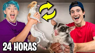 INTERCAMBIE MASCOTA CON ​⁠MARIANO RAZO POR 24 HORAS !!