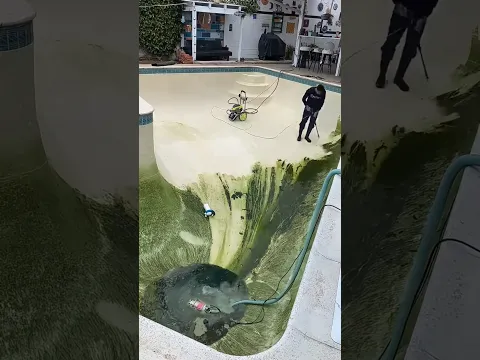 How does an algae cleaning machine work  !
