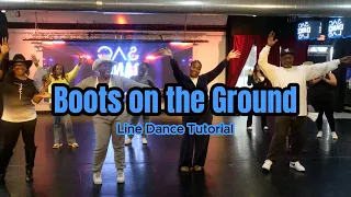 Boots on the Ground Line Dance Walkthrough
