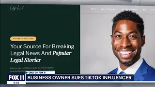 Legal Expert Ugo Lord is interviewed by FoxLA regarding a business suing a comedian influencer. ￼