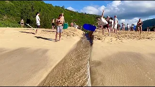 Connecting River to Ocean: We Didn't Expect That to Happen!