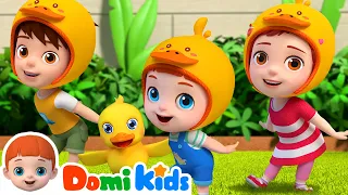 Animal Dance 🐱🎶 | Fun Action Songs for Kids 🎵 | Nursery Rhymes | Animal Party | Clip | Domi Kids