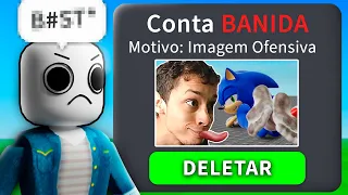 Eu Quebrei TODAS AS REGRAS do Roblox ATÉ SER BANIDO... 💀