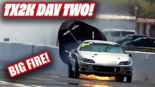 2JZ Camaro Goes Up In Flames At TX2k!