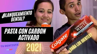 funciona la pasta colgate carbon activado