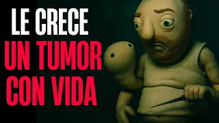 LE CRECIÓ UN TUMOR CON OJOS EN SU CUERPO Y EMPEZÓ A HABLARLE 😨 #resumen #resumenpeliculas
