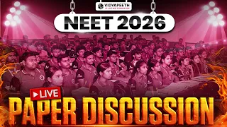 NEET 2026 : Live Paper Solution & Analysis 💥 || NEET 2026 Answer Key | NEET 2026 Paper Discussion