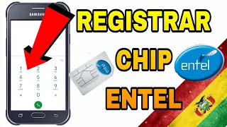 como REGISTRAR CHIP de ENTEL en Bolivia