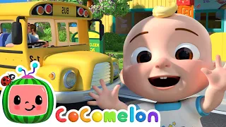 Wheels on the School Bus! | @CoComelon & Kids Songs | Learning Videos For Toddlers