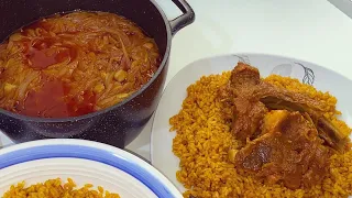 الأرز على الطريقة الليبية - أرز بالبصلة او الأرز المسقي | ليبيا