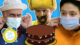 فوزي موزي وتوتي – سلسلة مشاهد فيروس كورونا – السلامة في البيت