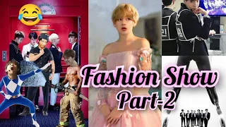 Fashion Show👗👘 Part-2 💜//Bts hindi funny dubbing😂😜#darkbtsvenom🔥