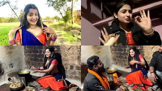 Hum Sb Ne Ki Gaon Me Khoob Masti 🤗|| Nandani Sharma ||