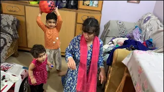 Bacha party with mahnoor play football