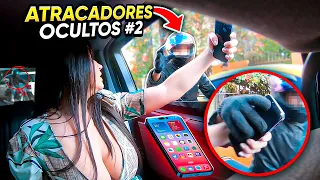 ASI ES COMO UN LADRÓN TE ROBA EL CELULAR EN 1 SEGUNDO! | Experimento Social #2