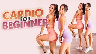 CARDIO cho người mới bắt đầu (chỉnh kĩ thuật ở cuối video) | Beginner | 120 calories