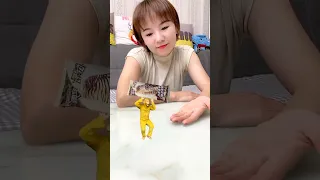 Wait for end ~😂😁 mini wood toy-wood working art skill wood / hand crafts / #shorts #funny #comedy