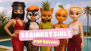 Brainrot Girls - Pop Queens (Official Music Video) | Fairy Log