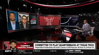 ESPN College Football Live | Preview Week 1: UNC vs TCU? NC State vs Virginia? Tommy to Texas Tech