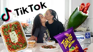 Trying VIRAL TikTok Snacks | with Joie Chavis