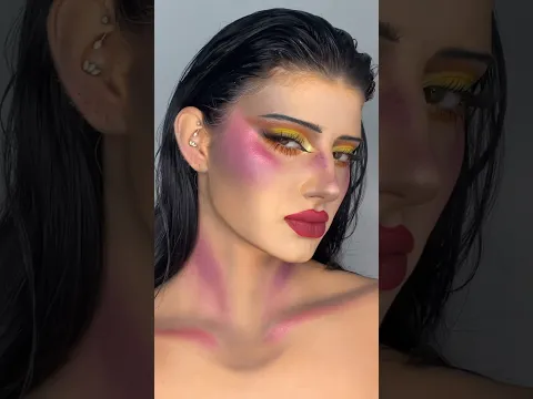 i swear i didn’t cheat 😭 #creativemakeup