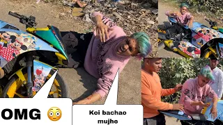 Omg Aaj Accident Ho Gaya 😢 || Uman Sayyed Shorts