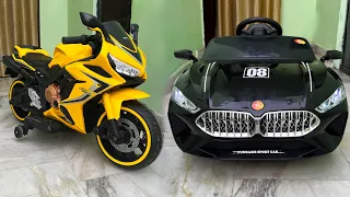 RC Honda CBR Bike Vs RC Bmw Z4 Car Unboxing & Testing | Remote Control Ride on Car | Shamshad Maker🔥