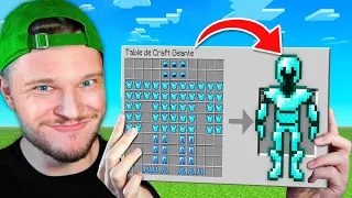 Minecraft, mais les Crafts sont GÉANTS !