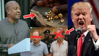 USA vs GHANA? USA Drops Warning After Ghana's 'BAN' On Foreigners Trading Gold - FULL STORY