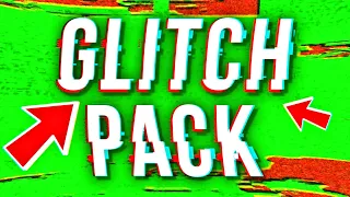 Top 20 Glitch Effects Green Screen [Overlays, Transitions, Backgrounds] 4K