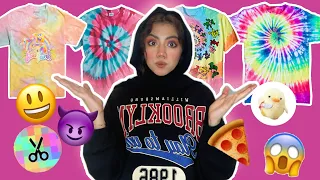 جربنا تحدي تاي داي مع اخواتي | بيبي يوسف الحكم  😱😰😰!!!!!