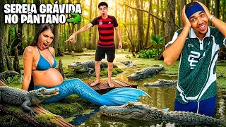 VIREI SEREIA GRÁVIDA NO PÂNTANO DOS JACARÉS *me afoguei 